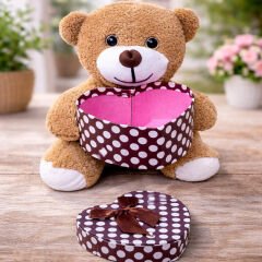 Toptan Kutulu Kahverengi Ayıcık