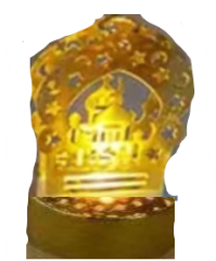 Ramazan Ayaklı Led Işık Gold Renk Gün Işığı MZ6200-234