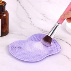 Silikon Makyaj Temizleme Matı