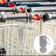 Pratik Alışveriş Arabası Anahtarlığı