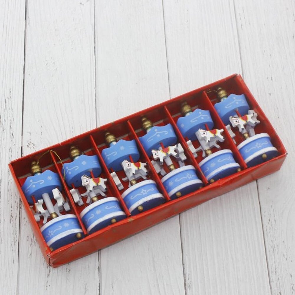 6'lı Mavi Mini Atlı Karınca