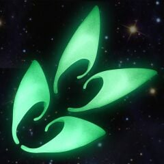 Karanlıkta Yanan Fosforlu Lateks Elf Kulağı - 1 Çift