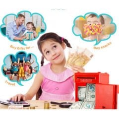 Elektronik Şifreli Kasa Otomatik ATM Kumbara