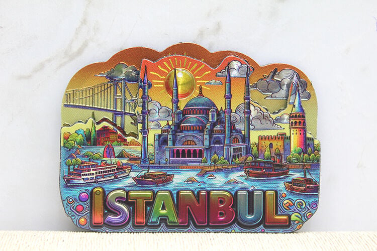 İstanbul Temalı Silikon Buzdolapı Süsü Magnet Alk5376