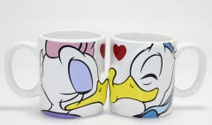Donald Ve Daisy Duck Çift Kupa Bardak Seti