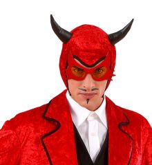 Kırmızı Renk Bıyık Tasarımlı Kedi Gözlüğü