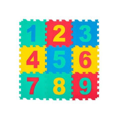 9 Parça Sayılar Puzzle Yer Matı