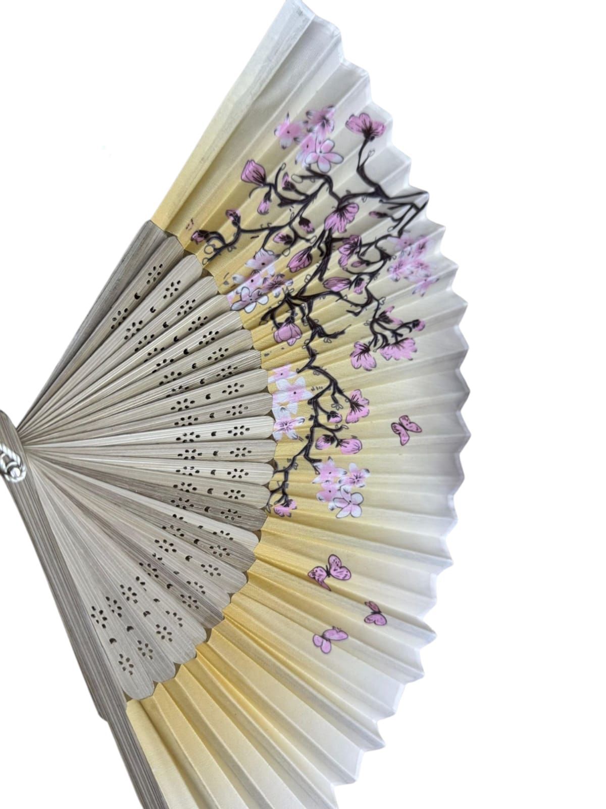 Ahşap İpek Yelpaze