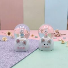 Mini Boy Tavşan Tasarımlı Kar Küresi