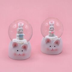 Mini Boy Tavşan Tasarımlı Kar Küresi