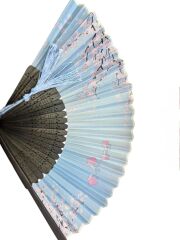 Ahşap İpek Yelpaze