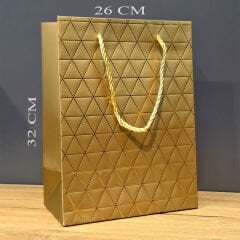 Büyük Boy Gold Hediye Çantası