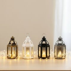 Ramazan Temalı Büyük Altıgen Açık Kubbe LED Lamba