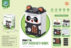 Panda Şeklinde ATM Şifreli Kumbara