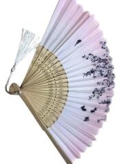 Ahşap İpek Yelpaze