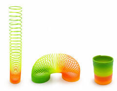 Rainbow Gökkuşağı Stres Yayı - Kutulu Orta Boy Plastik Slinky Oyuncak Alk4005