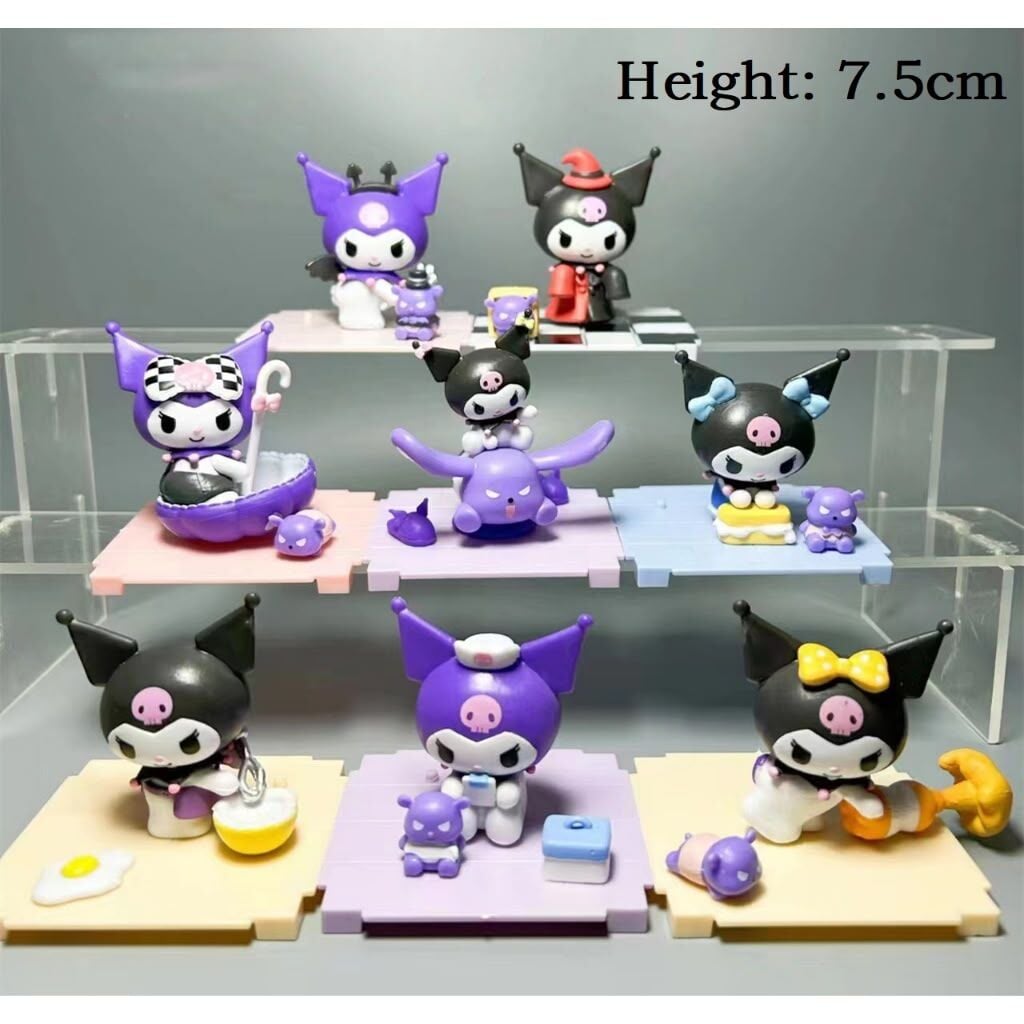 Anime Karakter 8'Lü Set 7.5cm