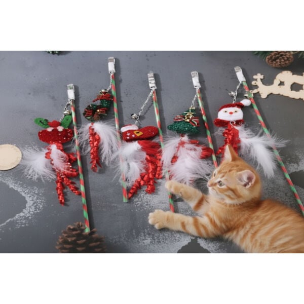 Temalı Zilli Kedi Oyun Oltası