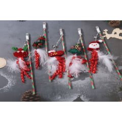 Temalı Zilli Kedi Oyun Oltası