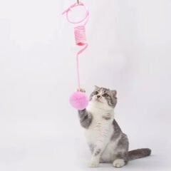 Elastik Yaylı Asılabilir Peluş Oyuncak