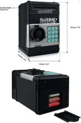 Elektronik Şifreli Kasa Otomatik Kağıt Para Alan ATM Kumbara