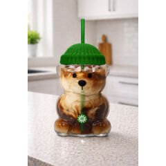 Bearista Plastik Soğuk İçecek Bardağı