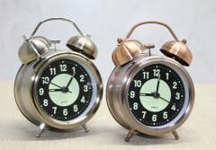 Antik Metal Çalar Saat Küçük Boy