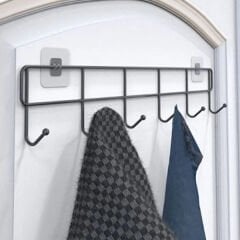 6'lı Yapışkanlı Kapı Arkası Askı