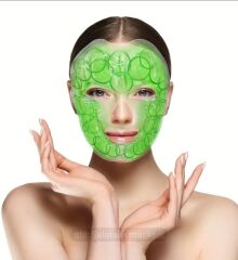 Salatalık Desenli Termojel – Soğuk & Sıcak Kullanım, Rahatlatıcı Jel Ped