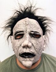 Michael Myers Siyah Saçlı Yüz Maskesi