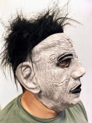 Michael Myers Siyah Saçlı Yüz Maskesi