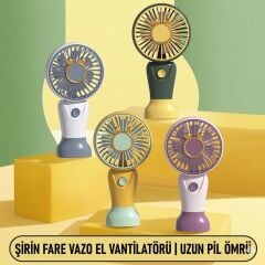 Taşınabilir Şarjlı El Fanı