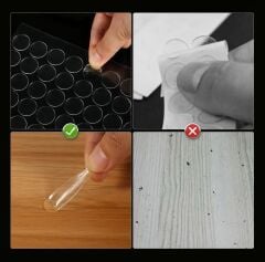 Çift Taraflı Yuvarlak Montaj Macunu 42li