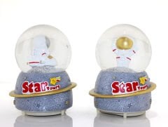 Kar Küresi Işıklı Müzikli 13 Cm