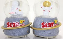 Kar Küresi Işıklı Müzikli 13 Cm