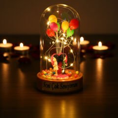 Biblolu Balonlu Ledli Fanus