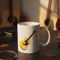 Gitar Tasarım Kupa