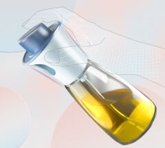 Spreyli Cam Yağ Sirke Şişesi