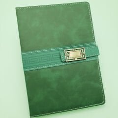 Tarihsiz Ajanda Defter Yeşil Renk