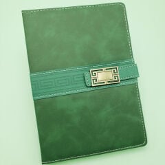 Tarihsiz Ajanda Defter Yeşil Renk