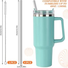 3 Parça Paslanmaz Çelik Pipet Seti