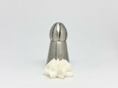 5'li Profesyonel Rus Top Duy Ucu Seti – 5.9 cm Büyük Boy Paslanmaz Çelik Krema Sıkma ve Fırfır Uçları