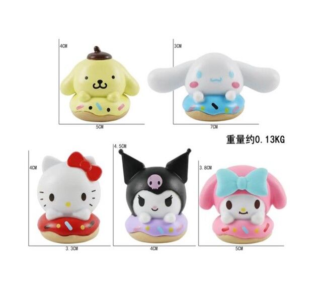 Anime Karakter 5 li set