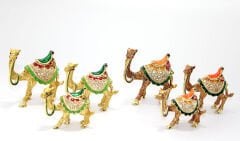 Swarovski Taşlı 3'lü Deve Figürü Model 2