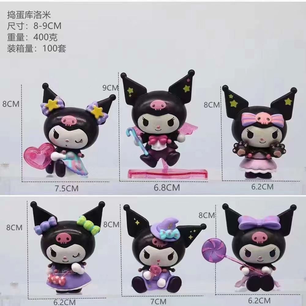 Anime Karakter 6 Lı 8cm