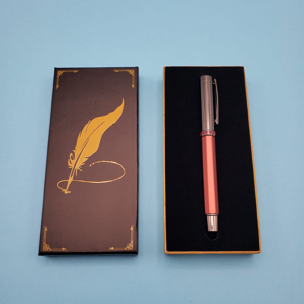 Toptan Metal Bordo Kalem