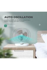 Masa üstü Sessiz Soğutma Fan Şarjlı