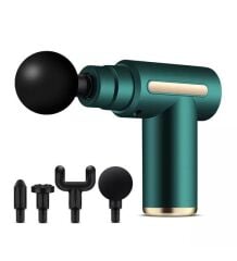 4 Başlıklı 6 Kademeli Titreşimli Şarjlı Mini Masaj Aleti