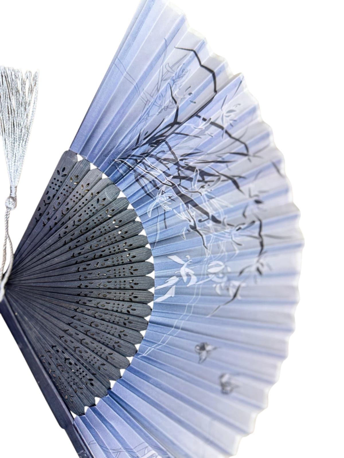 Ahşap İpek Yelpaze