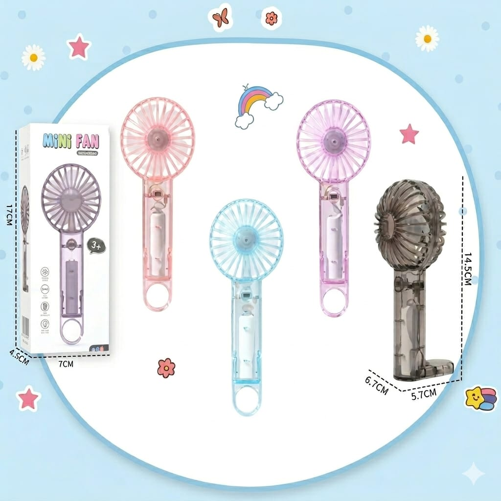 Taşınabilir Şarjlı El Fanı